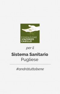 COVID-19: la Fondazione Casillo a sostegno del Sistema Sanitario Pugliese